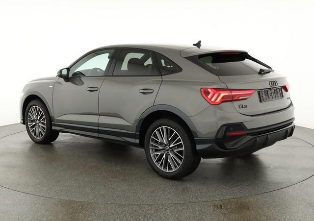 Audi Q3 Sportback 45 TFSI quattro S line qu S-LINE, AHK, 19-Zoll, Optik schwarz, Navi, Kamera, el. Klappe 