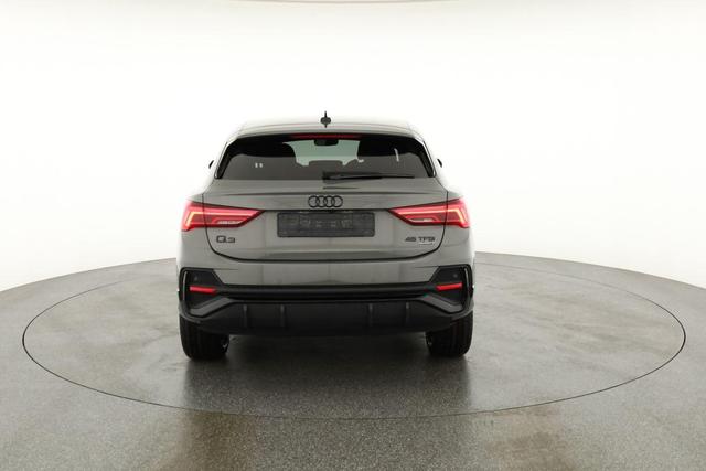 Audi Q3 Sportback 45 TFSI quattro S line qu S-LINE, AHK, 19-Zoll, Optik schwarz, Navi, Kamera, el. Klappe 