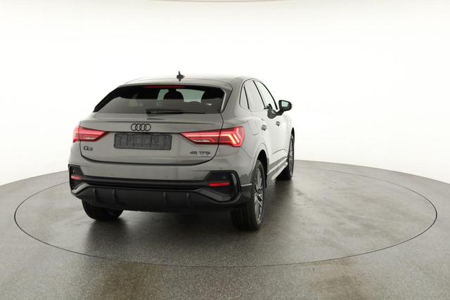 Audi Q3 Sportback 45 TFSI quattro S line qu S-LINE, AHK, 19-Zoll, Optik schwarz, Navi, Kamera, el. Klappe 