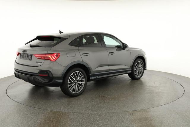 Audi Q3 Sportback 45 TFSI quattro S line qu S-LINE, AHK, 19-Zoll, Optik schwarz, Navi, Kamera, el. Klappe 