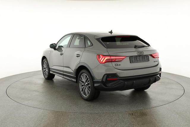 Audi Q3 Sportback 45 TFSI quattro S line qu S-LINE, AHK, 19-Zoll, Optik schwarz, Navi, Kamera, el. Klappe 
