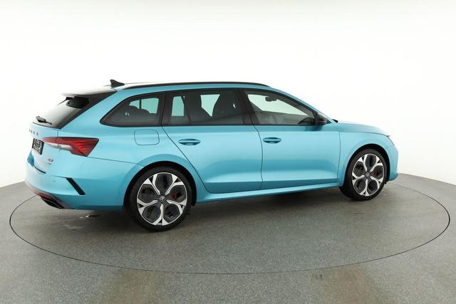 Skoda Octavia Combi RS 2.0 TSI DSG, Sonderlackierung, AHK, 19 Zoll, Canton, el. Klappe, Navi, Matrix, sofort 