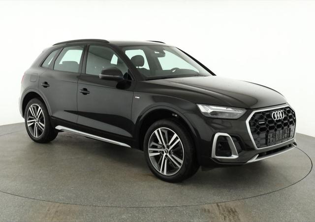 Audi Q5 - 40 TDI quattro S line S-Tronic S-Line, Matrix, AHK, Pano, Teilleder, 20-Zoll