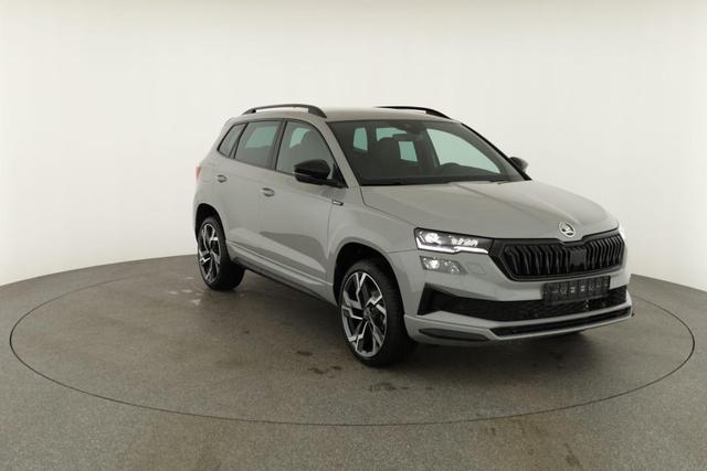 Skoda Karoq Sportline 1.5 TSI DSG Sportline, AHK, Navi, Matrix, Side, el. Klappe, Winter, 5 J.-Garantie, 19-Zoll 