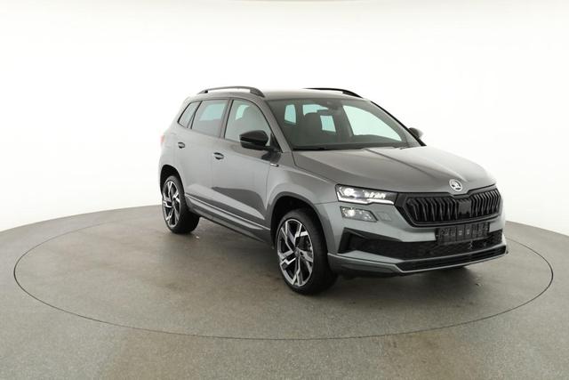 Skoda Karoq Sportline 1.5 TSI DSG Sportline, AHK, Navi, Matrix, Side, el. Klappe, Winter, 5 J.-Garantie, 19-Zoll 