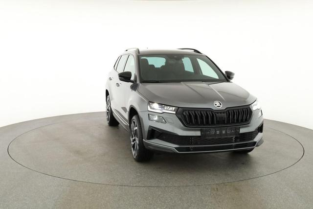 Skoda Karoq Sportline 1.5 TSI DSG Sportline, AHK, Navi, Matrix, Side, el. Klappe, Winter, 5 J.-Garantie, 19-Zoll 