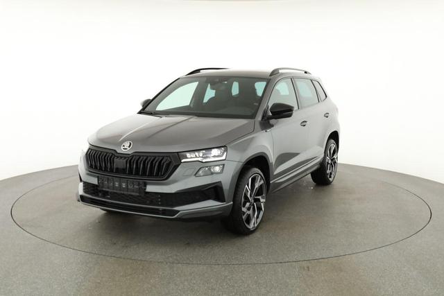 Skoda Karoq Sportline 1.5 TSI DSG Sportline, AHK, Navi, Matrix, Side, el. Klappe, Winter, 5 J.-Garantie, 19-Zoll 
