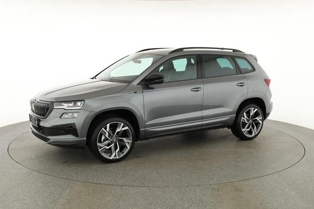 Skoda Karoq Sportline 1.5 TSI DSG Sportline, AHK, Navi, Matrix, Side, el. Klappe, Winter, 5 J.-Garantie, 19-Zoll 