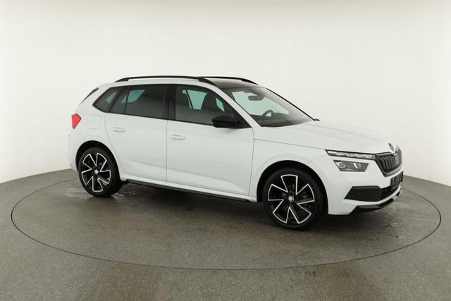 Skoda Kamiq Monte Carlo 1.5 TSI Carlo, Pano, Kamera, Side, ACC, FS-beheizbar, 18-Zoll, Winter 