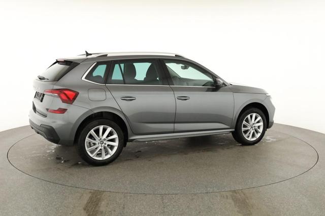 Skoda Kamiq Selection 1.0 TSI DSG 130 Jahre, AHK, LED, Side, ACC, Kamera, el. Klappe, Winter, 17-Zoll 