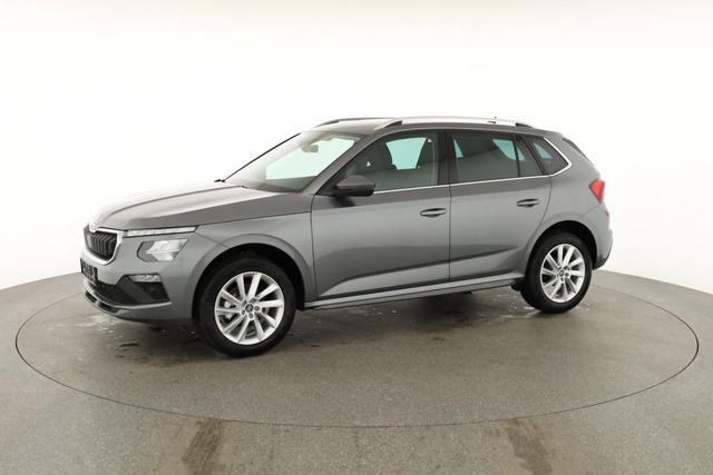 Skoda Kamiq Selection 1.0 TSI DSG 130 Jahre, AHK, LED, Side, ACC, Kamera, el. Klappe, Winter, 17-Zoll 