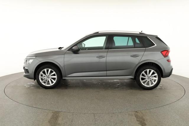 Skoda Kamiq Selection 1.0 TSI DSG 130 Jahre, AHK, LED, Side, ACC, Kamera, el. Klappe, Winter, 17-Zoll 