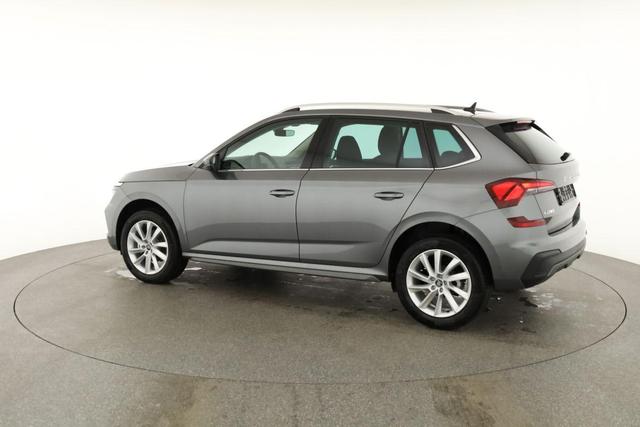 Skoda Kamiq Selection 1.0 TSI DSG 130 Jahre, LED, Side, ACC, Kamera, el. Klappe, Winter, 17-Zoll 