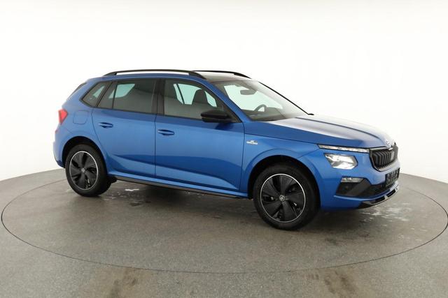 Skoda Kamiq Monte Carlo 1.5 TSI DSG Carlo, Pano, AHK, IQ.Light, Side, Kamera, Winter, 17-Zoll 