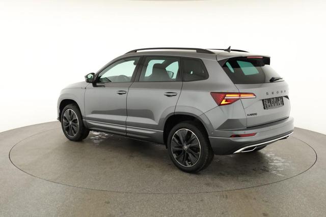 Skoda Karoq Sportline 1.5 TSI DSG Sportline, AHK, Navi, CANTON, Matrix, AreaView, Side, Kamera, el. Klappe, FS-beheizbar 