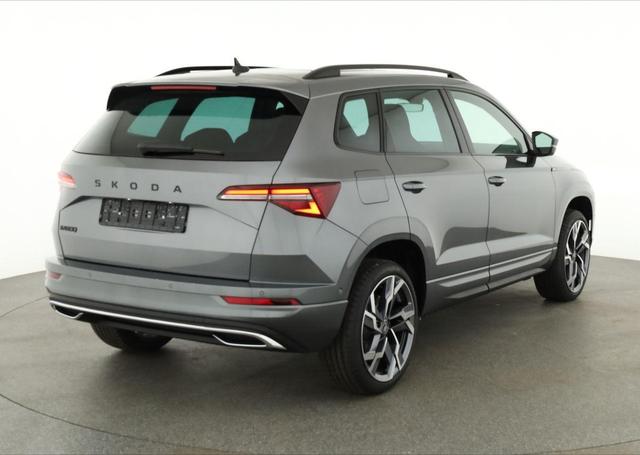 Skoda Karoq Sportline 1.5 TSI DSG Sportline, Pano, AHK, Navi, CANTON, Matrix, AreaView, Side, FS-beheizbar, 19-Zoll 