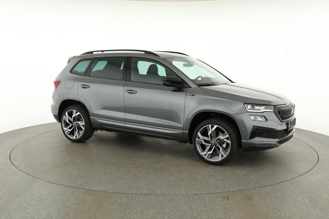 Skoda Karoq Sportline 1.5 TSI DSG Sportline, Pano, AHK, Navi, CANTON, Matrix, AreaView, Side, FS-beheizbar, 19-Zoll 