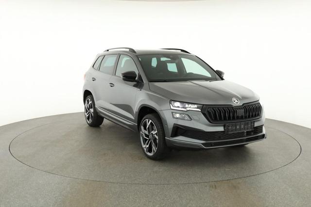 Skoda Karoq Sportline 1.5 TSI DSG Sportline, Pano, AHK, Navi, CANTON, Matrix, AreaView, Side, FS-beheizbar, 19-Zoll 