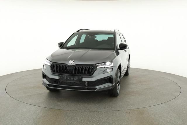 Skoda Karoq Sportline 1.5 TSI DSG Sportline, Pano, AHK, Navi, CANTON, Matrix, AreaView, Side, FS-beheizbar, 19-Zoll 