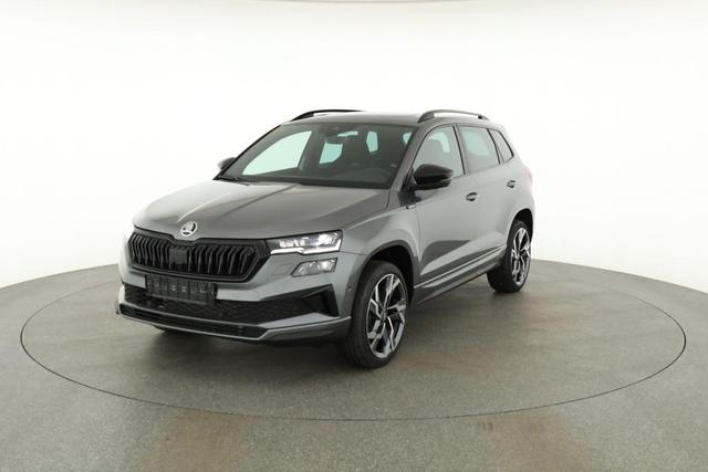 Skoda Karoq Sportline 1.5 TSI DSG Sportline, Pano, AHK, Navi, CANTON, Matrix, AreaView, Side, FS-beheizbar, 19-Zoll 