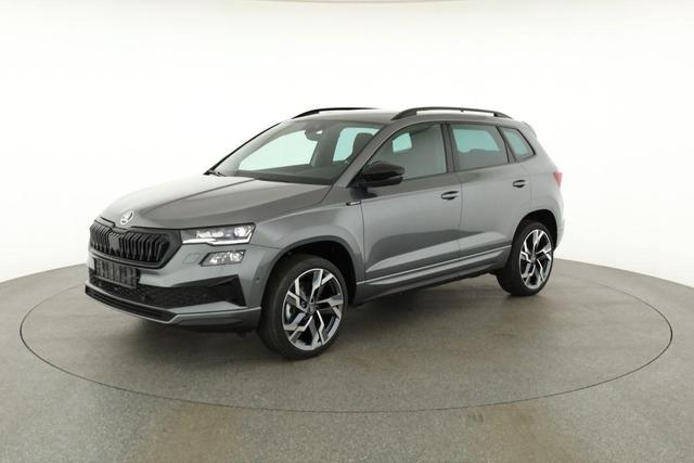 Skoda Karoq Sportline 1.5 TSI DSG Sportline, Pano, AHK, Navi, CANTON, Matrix, AreaView, Side, FS-beheizbar, 19-Zoll 