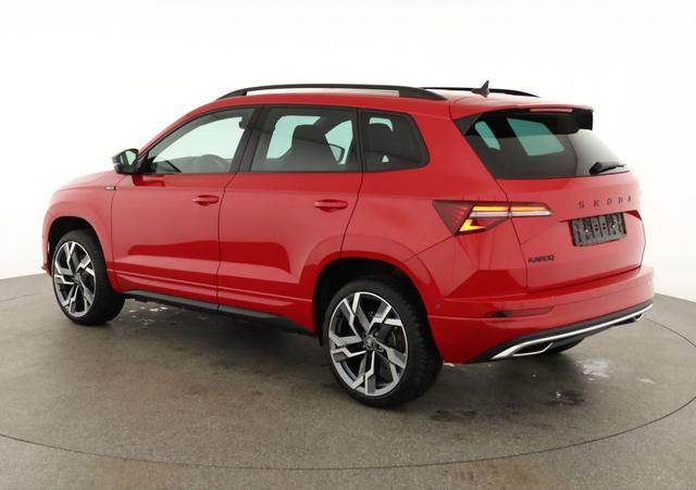 Skoda Karoq Sportline 1.5 TSI DSG Sportline, Pano, AHK, Navi, CANTON, Matrix, AreaView, Side, FS-beheizbar, 19-Zoll 