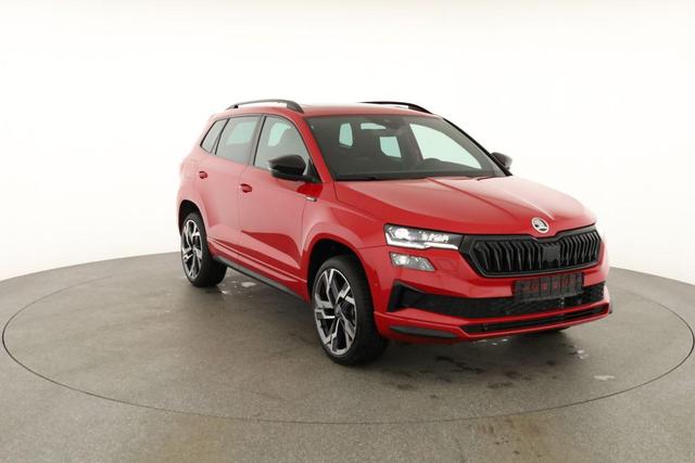 Skoda Karoq Sportline 1.5 TSI DSG Sportline, Pano, AHK, Navi, CANTON, Matrix, AreaView, Side, FS-beheizbar, 19-Zoll 