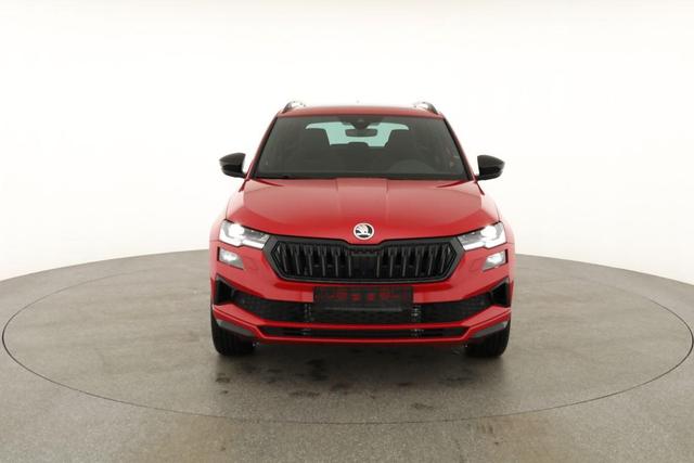 Skoda Karoq Sportline 1.5 TSI DSG Sportline, Pano, AHK, Navi, CANTON, Matrix, AreaView, Side, FS-beheizbar, 19-Zoll 