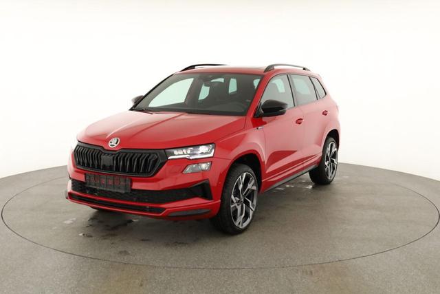 Skoda Karoq Sportline 1.5 TSI DSG Sportline, Pano, AHK, Navi, CANTON, Matrix, AreaView, Side, FS-beheizbar, 19-Zoll 