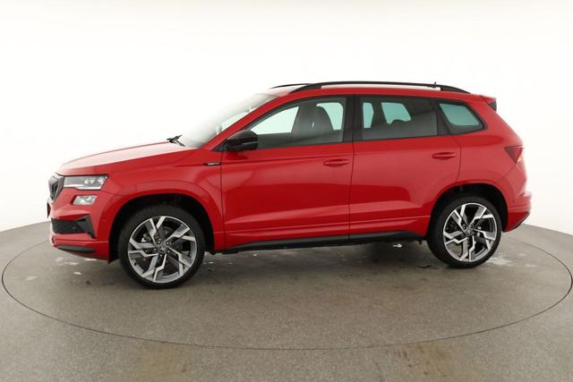 Skoda Karoq Sportline 1.5 TSI DSG Sportline, Pano, AHK, Navi, CANTON, Matrix, AreaView, Side, FS-beheizbar, 19-Zoll 