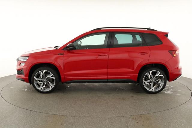 Skoda Karoq Sportline 1.5 TSI DSG Sportline, Pano, AHK, Navi, CANTON, Matrix, AreaView, Side, FS-beheizbar, 19-Zoll 