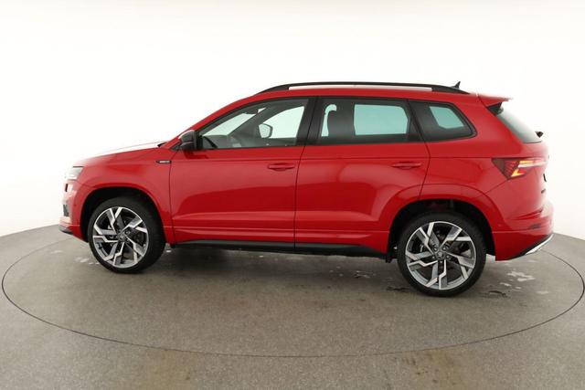 Skoda Karoq Sportline 1.5 TSI DSG Sportline, Pano, AHK, Navi, CANTON, Matrix, AreaView, Side, FS-beheizbar, 19-Zoll 