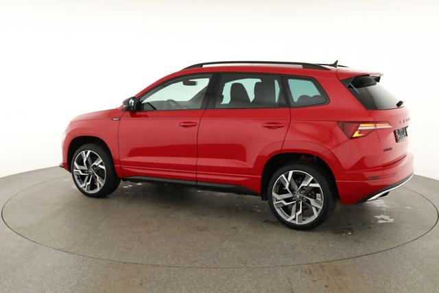 Skoda Karoq Sportline 1.5 TSI DSG Sportline, Pano, AHK, Navi, CANTON, Matrix, AreaView, Side, FS-beheizbar, 19-Zoll 
