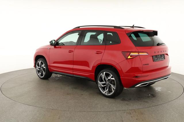 Skoda Karoq Sportline 1.5 TSI DSG Sportline, Pano, AHK, Navi, CANTON, Matrix, AreaView, Side, FS-beheizbar, 19-Zoll 