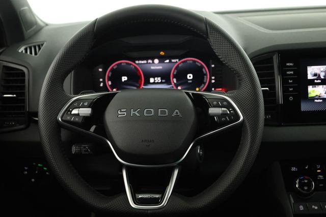 Skoda Karoq Sportline 4x4 2.0 TDI DSG Sportline, AHK, Navi, Matrix, AreaView, Side, Kamera, el. Klappe, FS-beheizbar, Winter 