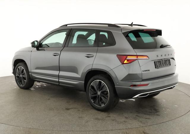 Skoda Karoq Sportline 4x4 2.0 TDI DSG Sportline, Pano, AHK, Navi, Matrix, AreaView, Side, Kamera, el. Klappe, FS-beheizbar, Winter 