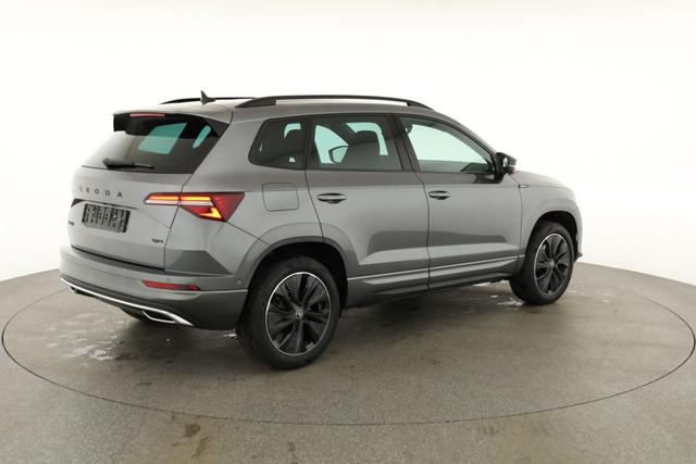 Skoda Karoq Sportline 4x4 2.0 TDI DSG Sportline, Pano, AHK, Navi, Matrix, AreaView, Side, Kamera, el. Klappe, FS-beheizbar, Winter 