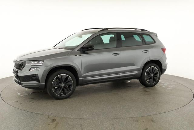Skoda Karoq Sportline 4x4 2.0 TDI DSG Sportline, Pano, AHK, Navi, Matrix, AreaView, Side, Kamera, el. Klappe, FS-beheizbar, Winter 