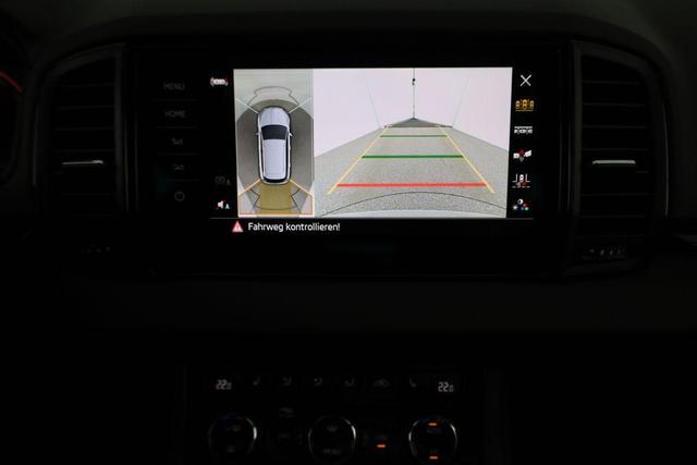 Skoda Karoq Sportline 1.5 TSI DSG Sportline, Pano, AHK, Navi, CANTON, Matrix, AreaView, Side, FS-beheizbar, 19-Zoll 