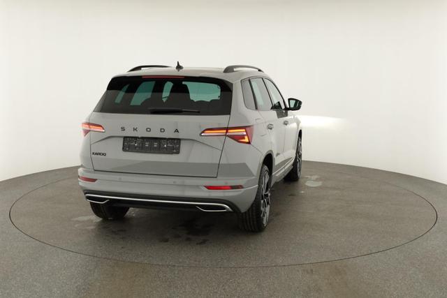 Skoda Karoq Sportline 1.5 TSI DSG Sportline, Pano, AHK, Navi, CANTON, Matrix, AreaView, Side, FS-beheizbar, 19-Zoll 