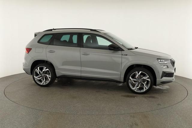 Skoda Karoq Sportline 1.5 TSI DSG Sportline, Pano, AHK, Navi, CANTON, Matrix, AreaView, Side, FS-beheizbar, 19-Zoll 