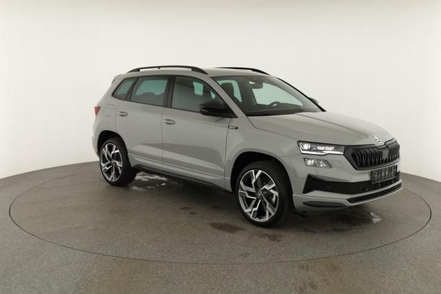 Skoda Karoq Sportline 1.5 TSI DSG Sportline, Pano, AHK, Navi, CANTON, Matrix, AreaView, Side, FS-beheizbar, 19-Zoll 