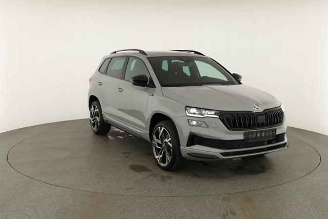 Skoda Karoq Sportline 1.5 TSI DSG Sportline, Pano, AHK, Navi, CANTON, Matrix, AreaView, Side, FS-beheizbar, 19-Zoll 