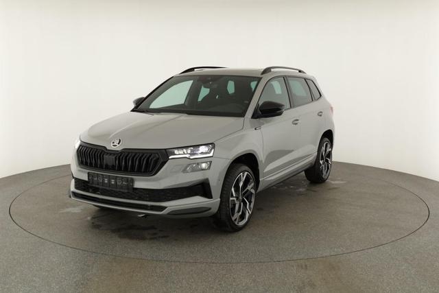 Skoda Karoq Sportline 1.5 TSI DSG Sportline, Pano, AHK, Navi, CANTON, Matrix, AreaView, Side, FS-beheizbar, 19-Zoll 