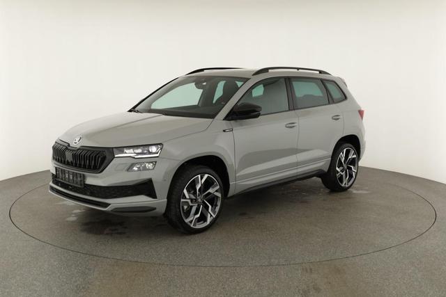 Skoda Karoq Sportline 1.5 TSI DSG Sportline, Pano, AHK, Navi, CANTON, Matrix, AreaView, Side, FS-beheizbar, 19-Zoll 