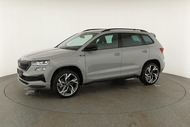 Skoda Karoq Sportline 1.5 TSI DSG Sportline, Pano, AHK, Navi, CANTON, Matrix, AreaView, Side, FS-beheizbar, 19-Zoll 