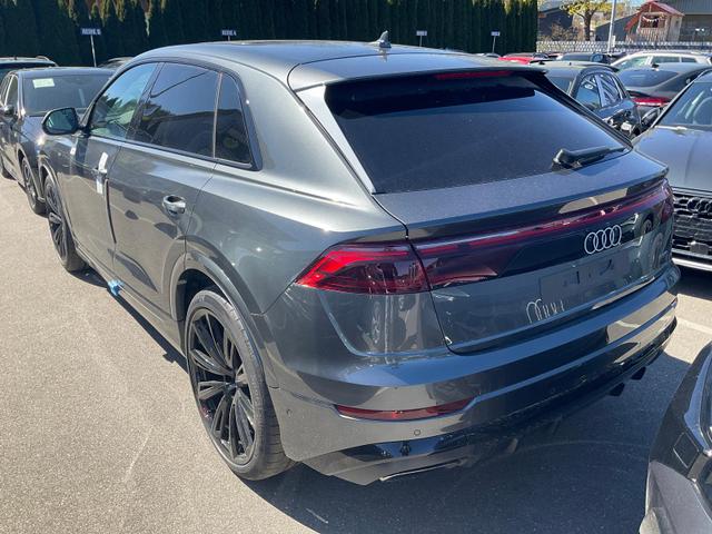 Audi Q8 - 50 TDI quattro qu S-LINE, Standheizung, HuD, Luft, Pano, B&O, 23-Zoll, AHK, Leder, AreaView, Optik schwarz