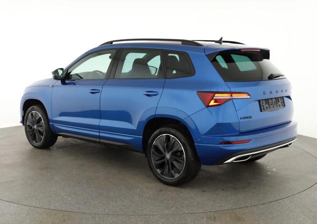 Skoda Karoq Sportline 1.5 TSI DSG Sportline, Pano, AHK, Navi, CANTON, Matrix, AreaView, Side, FS-beheizbar 