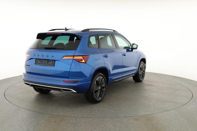 Skoda Karoq Sportline 1.5 TSI DSG Sportline, Pano, AHK, Navi, CANTON, Matrix, AreaView, Side, FS-beheizbar 
