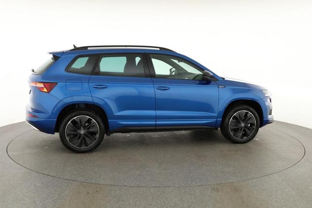 Skoda Karoq Sportline 1.5 TSI DSG Sportline, Pano, AHK, Navi, CANTON, Matrix, AreaView, Side, FS-beheizbar 